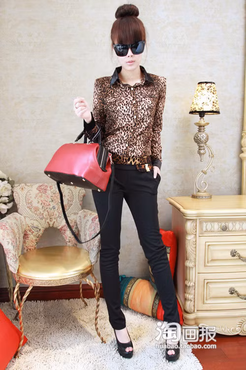 Hoa văn da báo luôn là thời trang thịnh hành, quần không quá bó sát cho cảm giác thoải mái dễ chịu, nhẹ nhàng. Hoa văn da báo luôn là thời trang thịnh hành, quần không quá bó sát cho cảm giác thoải mái dễ chịu, nhẹ nhàng.