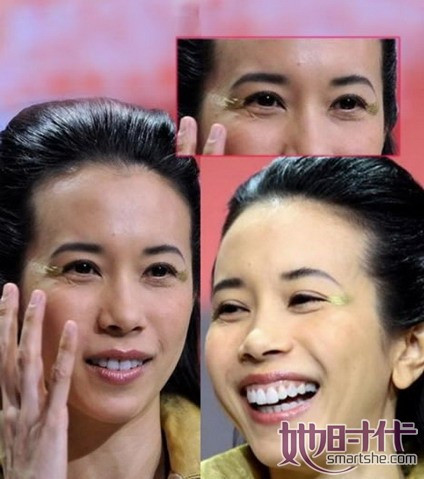 Cũng là người đẹp nổi danh của điển ảnh Hồng Kông, là ngôi sao nổi tiếng cả thế giới nhưng Mạc Văn Úy cũng không phải là trường hợp ngoại lệ bởi rất dễ nhìn thấy được những nếp nhăn chi chít trên gương mặt của cô khiến Mạc Văn Úy trông rất già. Cũng là người đẹp nổi danh của điển ảnh Hồng Kông, là ngôi sao nổi tiếng cả thế giới nhưng Mạc Văn Úy cũng không phải là trường hợp ngoại lệ bởi rất dễ nhìn thấy được những nếp nhăn chi chít trên gương mặt của cô khiến Mạc Văn Úy trông rất già.