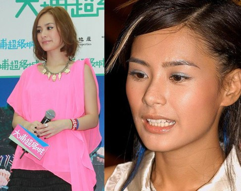 Thành viên Chung Hân Đồng của Twins cũng không hơn là bao khi quan sát với bức ảnh chụp gần cũng thấy da của cô bị sạm đồng thời có thể thấy được những nốt mụn trứng cá ở trên cánh mũi của người đẹp. Thành viên Chung Hân Đồng của Twins cũng không hơn là bao khi quan sát với bức ảnh chụp gần cũng thấy da của cô bị sạm đồng thời có thể thấy được những nốt mụn trứng cá ở trên cánh mũi của người đẹp.