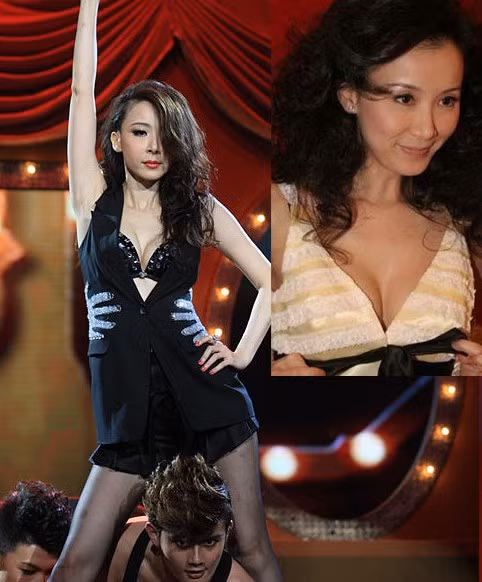 Người đẹp đã bước vào cái tuổi tứ tuần của điện ảnh Hoa ngữ Tiêu Tường vẫn giữ được một làn da sáng mịn màng khiến bao nhiêu người mơ ước. Nhưng nếp nhăn ở khóe miệng và môi đã vô tình "tố cáo" tuổi thật của cô.