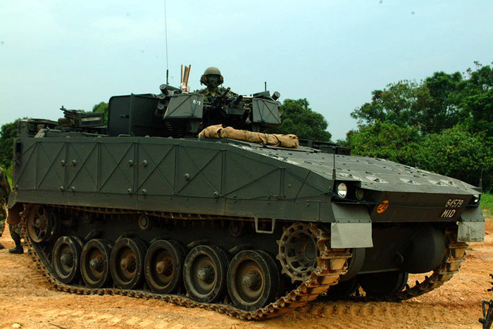 Xe bọc thép Bionix II. Xe bọc thép Bionix II.