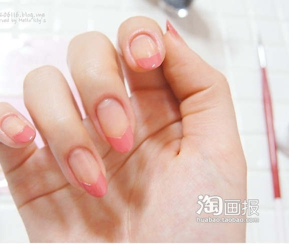 Hoặc cũng có thể làm tương tự với màu hồng.