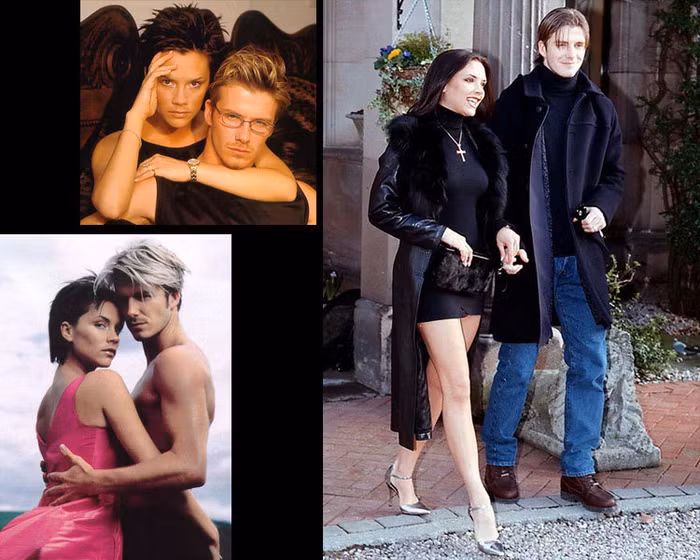 Năm 1998, hạnh phúc mỹ mãn với chàng cầu thủ điển trai nổi tiếng nước Anh. Có thể thấy từ lúc này Victoria đã có sự biến đổi rất lớn trong phong cách thời trang. Xem thêm: Lên đời nhan sắc nhờ trang điểm.