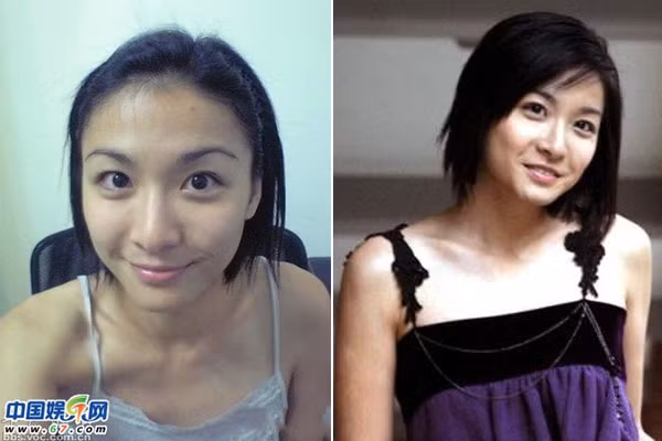 Tuy làn da không được sáng nhưng có vẻ Giang Tổ Bình vẫn khá khẩm hơn với mặt mộc giản dị. Xêm thêm: Ngao ngán khi Sao rủ nhau tụt cân không phanh/ Điểm danh những chiếc cằm mới của Sao Việt.