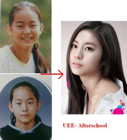 After shoool’ UEE được mệnh danh là ngôi sao có với đôi chân đẹp nhất Hàn Quốc. Nhưng “cửa sổ tâm hồn” của cô cũng chỉ là sản phẩm của phẫu thuật thẩm mỹ, nhờ đó mà gương mặt của cô trở nên xinh xắn hơn. Xem thêm: Trang điểm giúp Vịt hóa "Thiên Nga / Bộ sưu tập váy xinh chào hè 2012. After shoool’ UEE được mệnh danh là ngôi sao có với đôi chân đẹp nhất Hàn Quốc. Nhưng “cửa sổ tâm hồn” của cô cũng chỉ là sản phẩm của phẫu thuật thẩm mỹ, nhờ đó mà gương mặt của cô trở nên xinh xắn hơn. Xem thêm: Trang điểm giúp Vịt hóa "Thiên Nga / Bộ sưu tập váy xinh chào hè 2012.