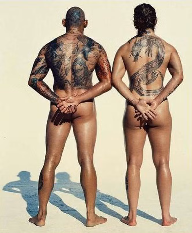 Evangelista và cô vợ Cristiane Santos (Brazil – MMA)