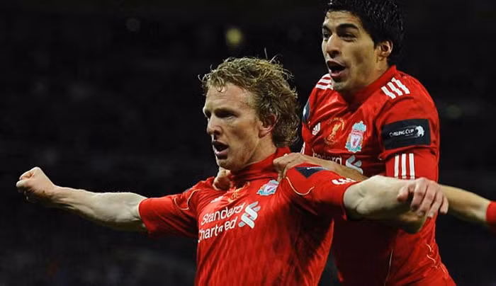 Phút 110, Dirk Kuyt nâng tỷ số lên 2-1 cho Liverpool