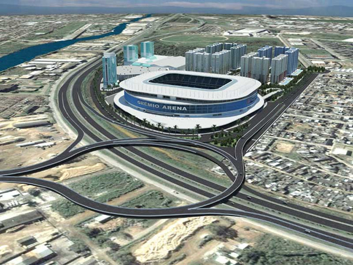 Toàn cảnh SVĐ Riverbank tại Porto Alegre. Toàn cảnh SVĐ Riverbank tại Porto Alegre.