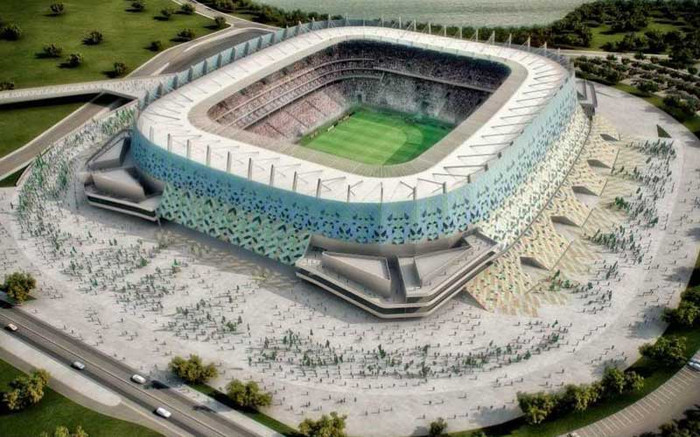 SVĐ Cidade da Copa ở thành phố Recife. SVĐ Cidade da Copa ở thành phố Recife.