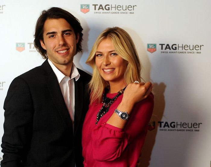 Sharapova và Vujacic Sharapova và Vujacic