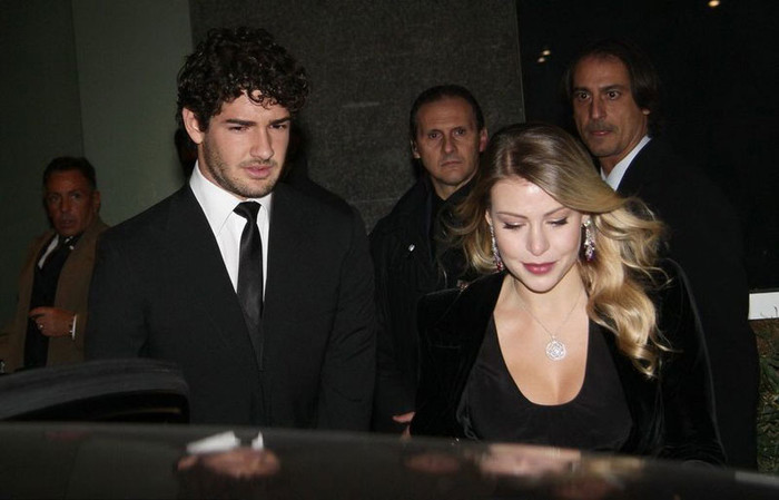 Alexander Pato và Barbara Berlusconi Alexander Pato và Barbara Berlusconi