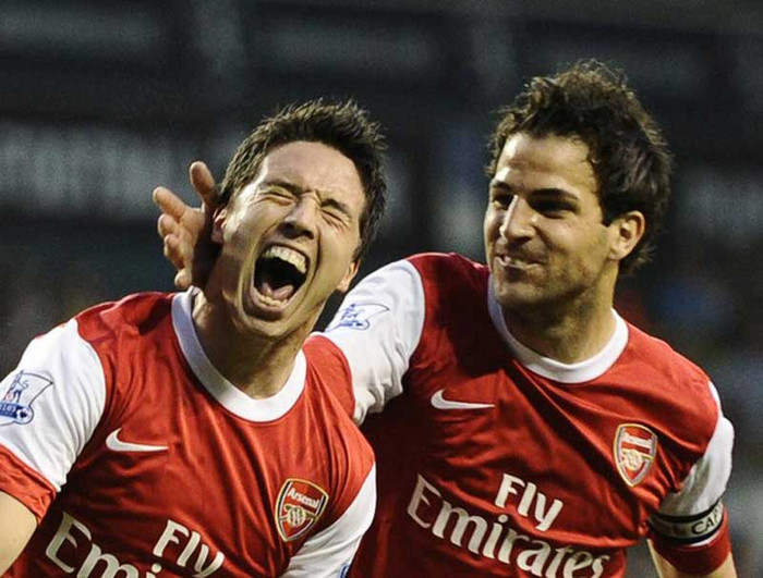 1. Quyết định bán Cesc Fabregas và Samir Nasri của Arsenal mùa hè năm 2011 đã mang lại cho họ một khoản lợi nhuận trước thuế vào khoảng 49,5 triệu bảng, theo bản báo cáo tài chính từ tháng 5 tới tháng 11/2011. Theo bản báo cáo, The Gunners đã thu về 63 triệu bảng từ các hoạt động bán cầu thủ trong khi đầu tư 74,7 triệu bảng vào tân binh và các hoạt động gia hạn hợp đồng. 1. Quyết định bán Cesc Fabregas và Samir Nasri của Arsenal mùa hè năm 2011 đã mang lại cho họ một khoản lợi nhuận trước thuế vào khoảng 49,5 triệu bảng, theo bản báo cáo tài chính từ tháng 5 tới tháng 11/2011. Theo bản báo cáo, The Gunners đã thu về 63 triệu bảng từ các hoạt động bán cầu thủ trong khi đầu tư 74,7 triệu bảng vào tân binh và các hoạt động gia hạn hợp đồng.