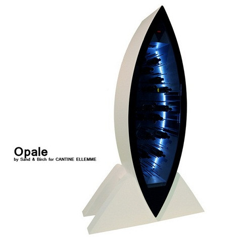 4. Opale Sản xuất bởi: Sand & Birch Giá: 24,191 USD Kệ rượu Opale Sand & Birch là một trong những tác phẩm đầy sáng tạo với thiết kế hình elip. Chiếc kệ này cao 2m và có thể lưu trữ được khoảng 100 chai. Với hệ thống làm mát và nhiều tính năng tiện dụng khác chiếc kệ rượu này đảm bảo rượu của bạn sẽ không bị mất đi hương vị vốn có. Đặc biệt, chiếc kệ này còn có thể điều khiển được từ xa. 4. Opale Sản xuất bởi: Sand & Birch Giá: 24,191 USD Kệ rượu Opale Sand & Birch là một trong những tác phẩm đầy sáng tạo với thiết kế hình elip. Chiếc kệ này cao 2m và có thể lưu trữ được khoảng 100 chai. Với hệ thống làm mát và nhiều tính năng tiện dụng khác chiếc kệ rượu này đảm bảo rượu của bạn sẽ không bị mất đi hương vị vốn có. Đặc biệt, chiếc kệ này còn có thể điều khiển được từ xa.