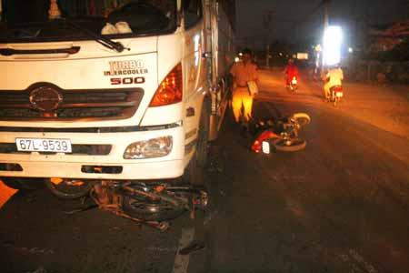 Hiện trường vụ tai nạn Hiện trường vụ tai nạn