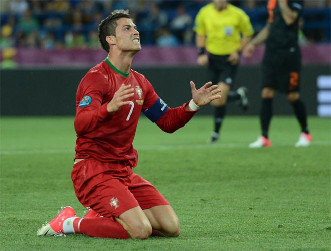 Niềm vui khôn tả của CR7.