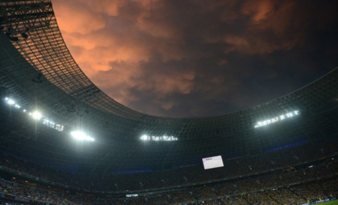 Vẻ huyền bí khó tả của thời tiết ở Ukraine.