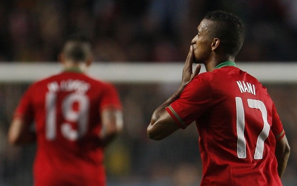 Nhưng người ghi bàn cho BĐN là Nani.