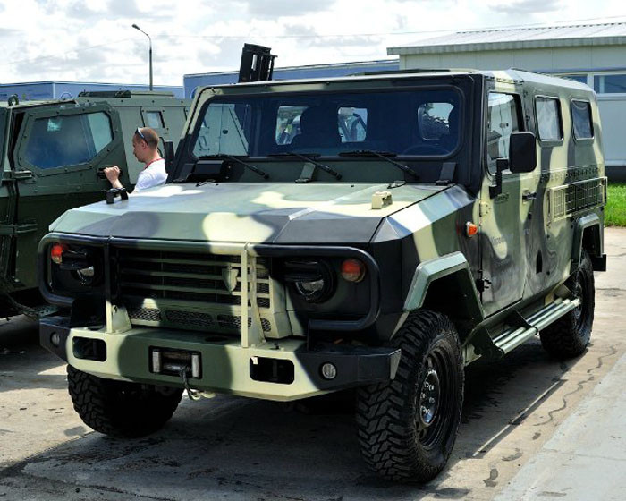 Xe bọc thép Tiger.