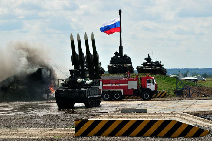 Tổ hợp tên lửa Buk-M2E.