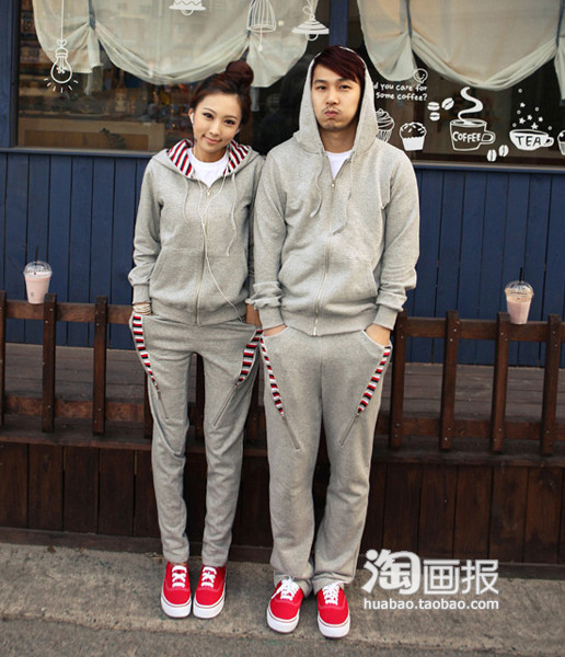 Đồ đôi màu xám ngọt ngào cho đôi tình nhân cùng hạnh phúc trong ngày lễ tình nhân.