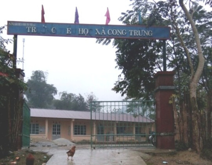 Trường phổ thông dân tộc bán trú Trung học cơ sở Công Trừng, huyện Hòa An, tỉnh Cao Bằng. Ảnh: Bạn đọc cung cấp Trường phổ thông dân tộc bán trú Trung học cơ sở Công Trừng, huyện Hòa An, tỉnh Cao Bằng. Ảnh: Bạn đọc cung cấp