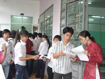 Các trường phải nhận hồ sơ xét tuyển đúng quy định Các trường phải nhận hồ sơ xét tuyển đúng quy định