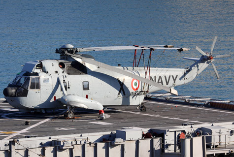 Trực thăng UH-3 Sea King của Hải quân Ấn Độ. Trực thăng UH-3 Sea King của Hải quân Ấn Độ.