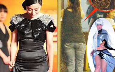 Nhưng khác với vẻ quyến rũ sang trọng hàng ngày của nàng Hoa đán, nhiều lúc, trong trang phục đời thường hoặc ngay cả trong khi tham dự những sự kiện lớn, ngôi sao Triệu thị cô nhi cũng không giấu được nhược điểm hình thể của mình. Nhưng khác với vẻ quyến rũ sang trọng hàng ngày của nàng Hoa đán, nhiều lúc, trong trang phục đời thường hoặc ngay cả trong khi tham dự những sự kiện lớn, ngôi sao Triệu thị cô nhi cũng không giấu được nhược điểm hình thể của mình.