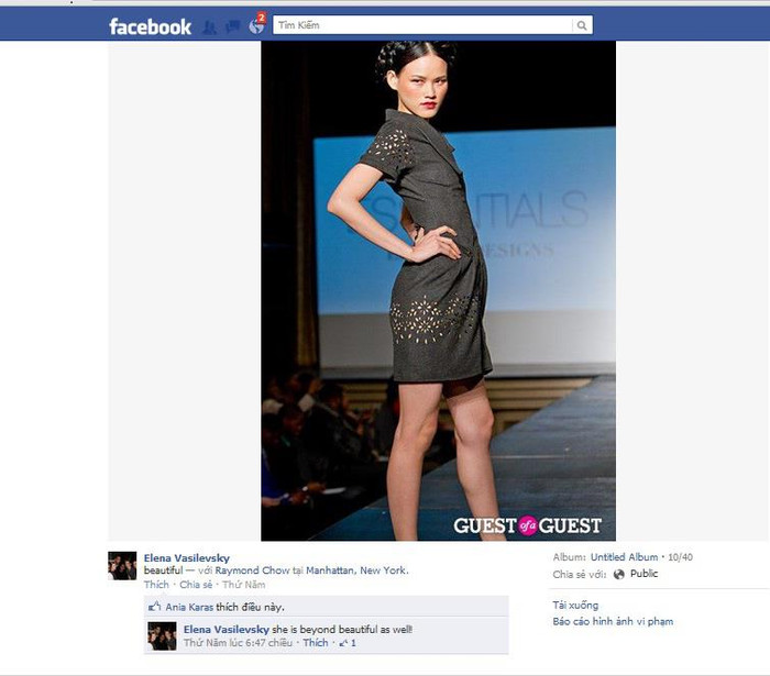 Cả Tuyết Lan và Hoàng Thùy đều được NTK Elena Vasilevsky dành cho những lời khen có cánh. Nói về Tuyết Lan, Ông chia sẻ trên Facebook cá nhân rằng: “Beautiful”, phía dưới là dòng chữ “She is beyond beautiful as well!”. Cả Tuyết Lan và Hoàng Thùy đều được NTK Elena Vasilevsky dành cho những lời khen có cánh. Nói về Tuyết Lan, Ông chia sẻ trên Facebook cá nhân rằng: “Beautiful”, phía dưới là dòng chữ “She is beyond beautiful as well!”.