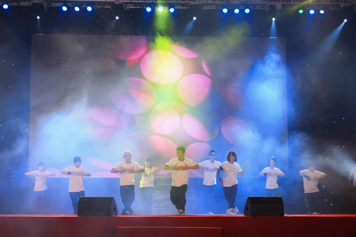 365 band hết mình với khán giả Hà Nội 365 band hết mình với khán giả Hà Nội