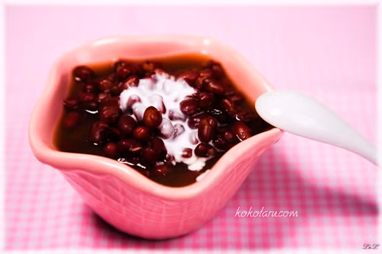 Chè đậu đỏ ngọt lịm, ngon ngon, ngậy ngậy
