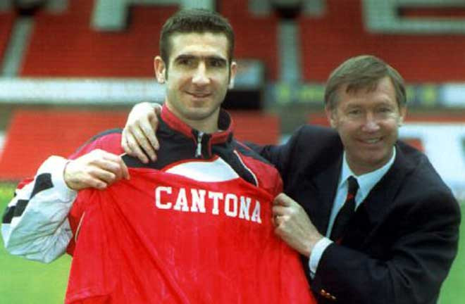 Eric Cantona, “tiền bối” trong lĩnh vực đánh lộn của Antonio Cassano Eric Cantona, “tiền bối” trong lĩnh vực đánh lộn của Antonio Cassano