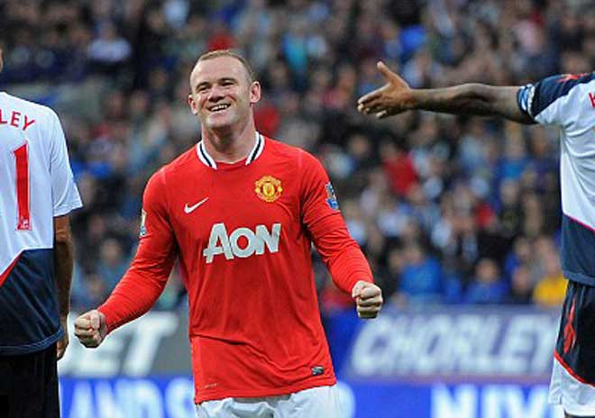 Và Rooney hoàn thành một cú hat-trick mới của cá nhân anh