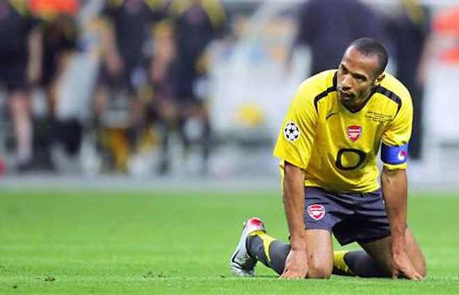 Tiếc thay, thất bại tại Stade de France năm 2006 khiến vinh quang của Henry không trọn vẹn Tiếc thay, thất bại tại Stade de France năm 2006 khiến vinh quang của Henry không trọn vẹn