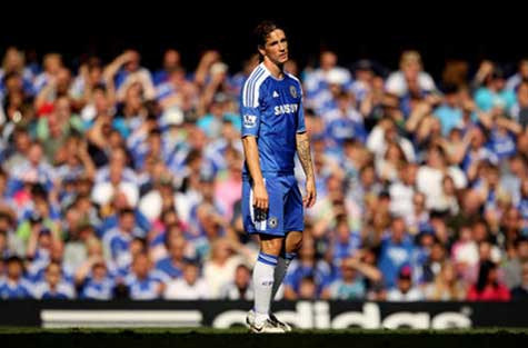 Torres thi đấu vật vờ ở Chelsea Torres thi đấu vật vờ ở Chelsea