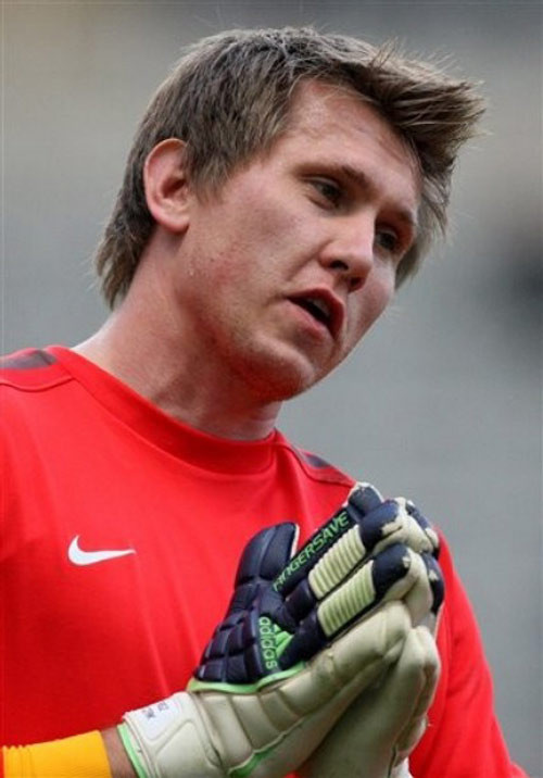 6. Tomasz Kuszczak (MU) - Quan tâm:CSKA Moscow 6. Tomasz Kuszczak (MU) - Quan tâm:CSKA Moscow