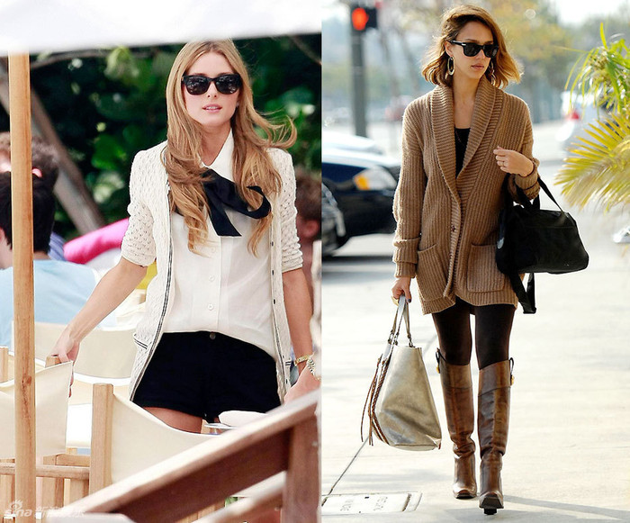 olivia palermo và jessica alba olivia palermo và jessica alba