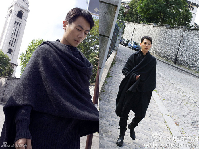 Chu Á Văn: cardigan, khăn kiêm áo choàng Chu Á Văn: cardigan, khăn kiêm áo choàng