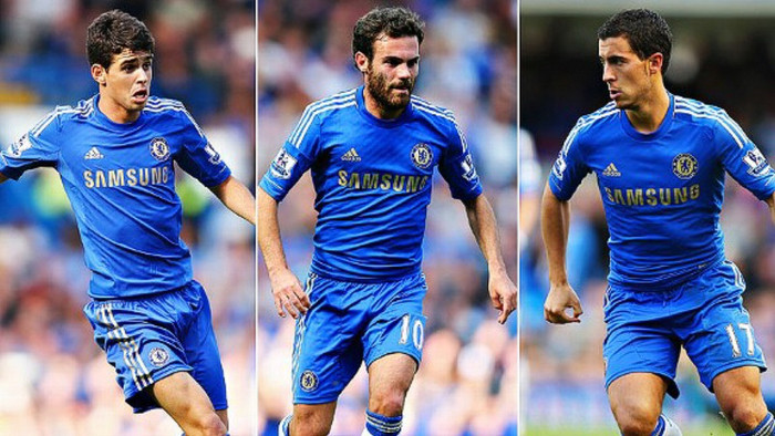 10 trận ở Premier League và 4 trận ở Champions League, trong khi Fernando Torres vẫn còn đang gặp đôi chút khó khăn trong việc ghi bàn vào lưới, thì 3 người đứng ở phía dưới anh lại đang thể hiện họ rất có triển vọng để trở thành bộ ba tấn công nguy hiểm nhất châu Âu. Eden Hazard dìm Ivan Ramis trong ngày Chelsea đè bẹp Wigan ở trận ra quân, Oscar ghi 2 bàn vào hàng siêu phẩm trước Juventus và Shakhtar Donetsk, và Juan Mata đoạt danh hiệu Cầu thủ xuất sắc nhất Premier League tháng 10.