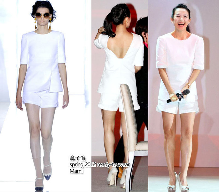 Xuất thân là diễn viên múa nên Chương Tử Di có được một dáng người khá thanh mảnh, dù là diện quần soóc cũng rất đẹp. Xuất thân là diễn viên múa nên Chương Tử Di có được một dáng người khá thanh mảnh, dù là diện quần soóc cũng rất đẹp.