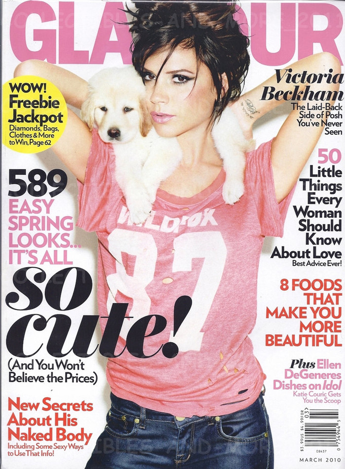 Một phong cách dễ thương hoàn toàn khác so với một Victoria Beckham kiêu kỳ ngày thường.