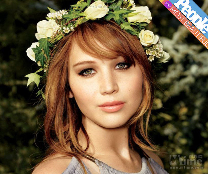 No.12 Jennifer Lawrence là một trong những cái tên nổi nhất Hollywood hiện nay. Nữ diễn viên 21 tuổi được đề cử tại lễ trao giải Oscar 2011 với vai chính trong phim "Xương trắng".