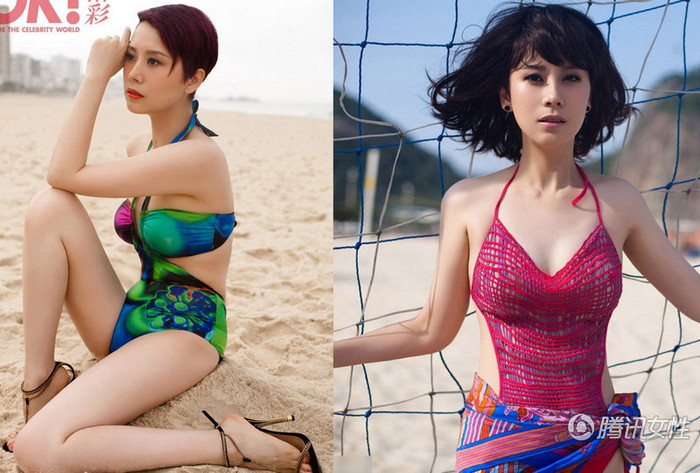 Thả dáng trên bãi biển, Hải Thanh hoàn toàn biến thành cô gái 18 tuổi chữ không phải đã ở độ tuổi 30. Thả dáng trên bãi biển, Hải Thanh hoàn toàn biến thành cô gái 18 tuổi chữ không phải đã ở độ tuổi 30.