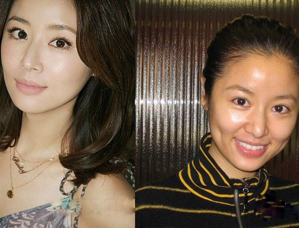 Mặt mộc của Lâm Tâm Như vẫn xinh,dù da có hơi bóng nhờn. Mặt mộc của Lâm Tâm Như vẫn xinh,dù da có hơi bóng nhờn.