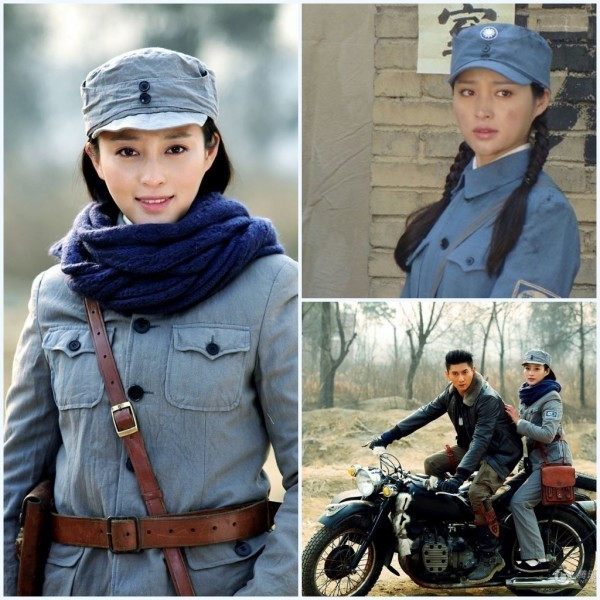 Can Đình Đình trong "Hướng về lửa đạn phía trước", một cô quân nhân không ngại gian khổ những vẫn toát lên được vẻ đẹp của một thiếu nữ. Can Đình Đình trong "Hướng về lửa đạn phía trước", một cô quân nhân không ngại gian khổ những vẫn toát lên được vẻ đẹp của một thiếu nữ.