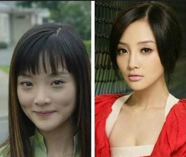 Cùng một khuôn mặt đó nhưng với cách trang điểm khác nhau sẽ tạo hiệu ứng hoàn toàn trái ngược.