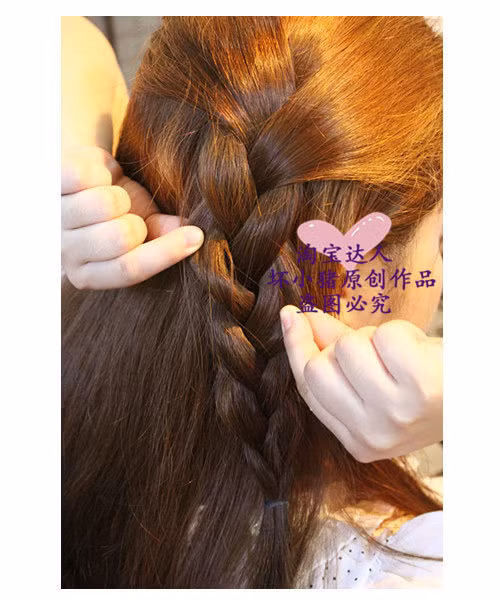 Sau khi tết xong thì nới lỏng các múi tết để tết tóc được mềm mại hơn.