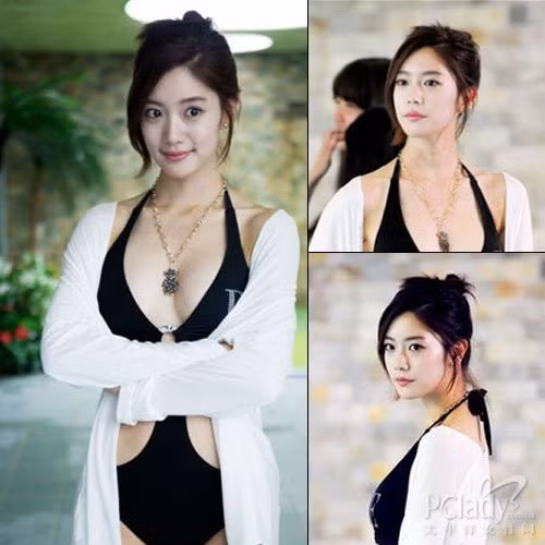 Vái kiểu mái dài hơi uốn cong dưới che một phần bên mặt lúc nhìn nghiêng đặc biệt cuốn hút. Vái kiểu mái dài hơi uốn cong dưới che một phần bên mặt lúc nhìn nghiêng đặc biệt cuốn hút.