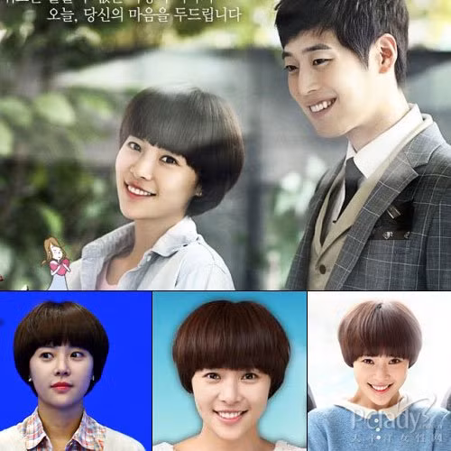 Tóc ngắn mái ngố cắt ôm nửa trên khuôn mặt rất trẻ trung và ấn tượng. Tóc ngắn mái ngố cắt ôm nửa trên khuôn mặt rất trẻ trung và ấn tượng.