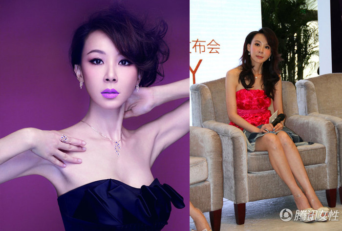 Tiêu Tường, mặn mà son sắc khi ở tuổi 40.